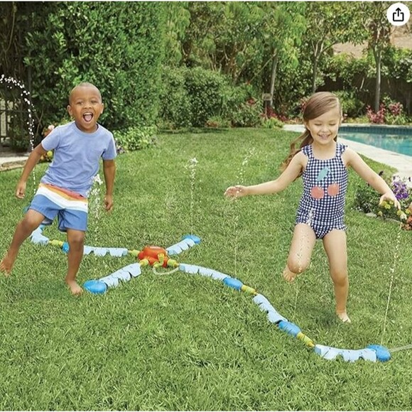 Little Tikes Dancing Sprinkler Fun Zone Outdoor Water Toys NEW NIB Summer Fun - Picture 8 of 9